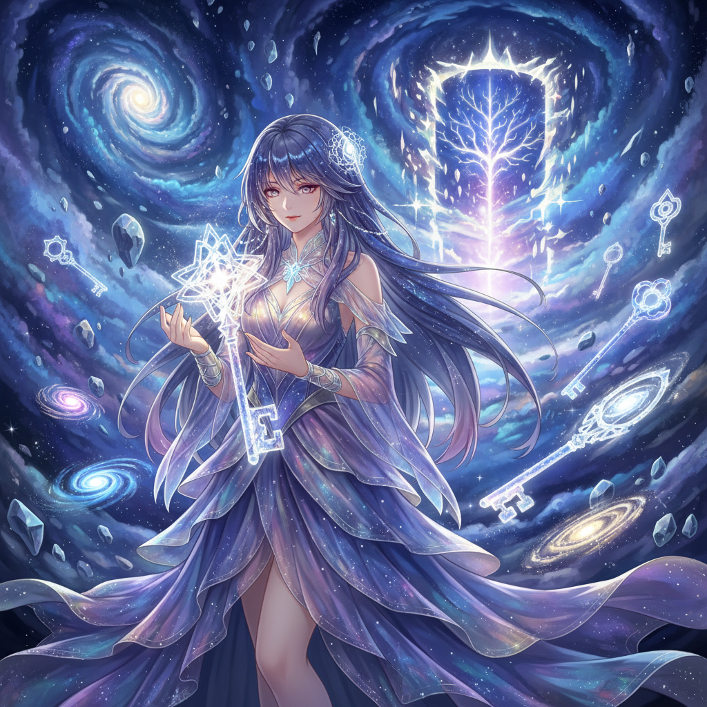 كايرا، صانعة مفاتيح الأبواب التي لم توجد بعد - AI Character Card