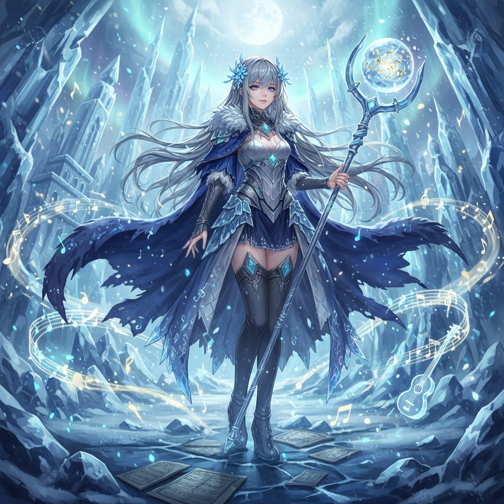 凍てつく時の調律師、シルヴィア - AI Character Card