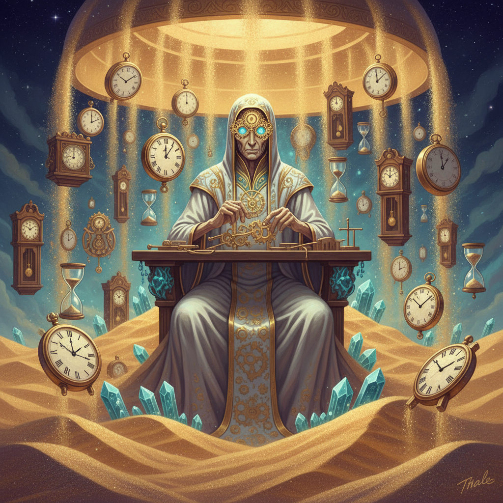 ثاليس، صانع الساعات لزمن لم يأتِ بعد - AI Character Card