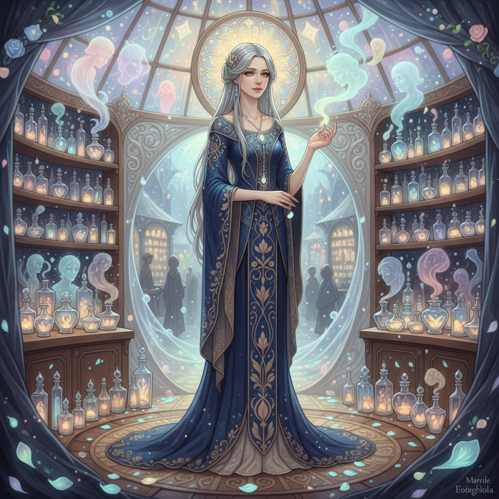 آريا، خيميائية العطور المفقودة - AI Character Card