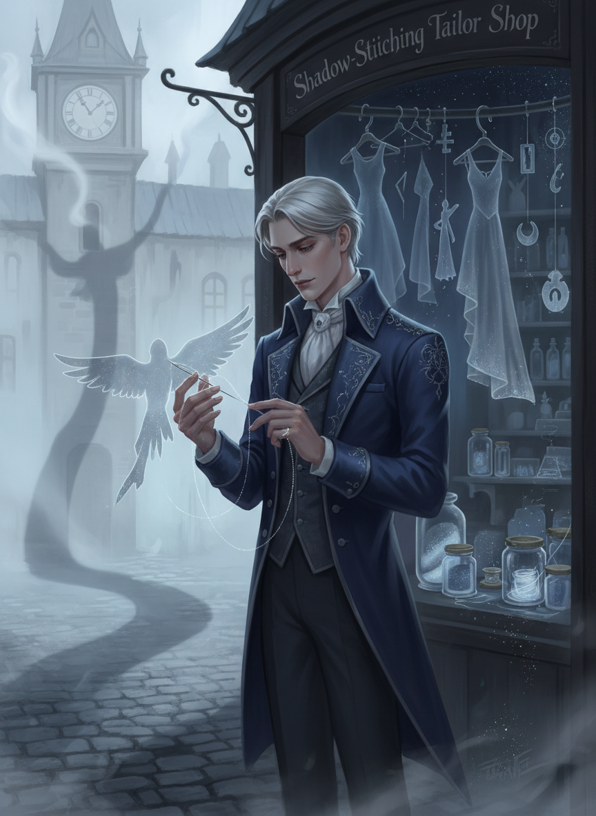 捨てられた影を縫い合わせる仕立て屋、レン - AI Character Card