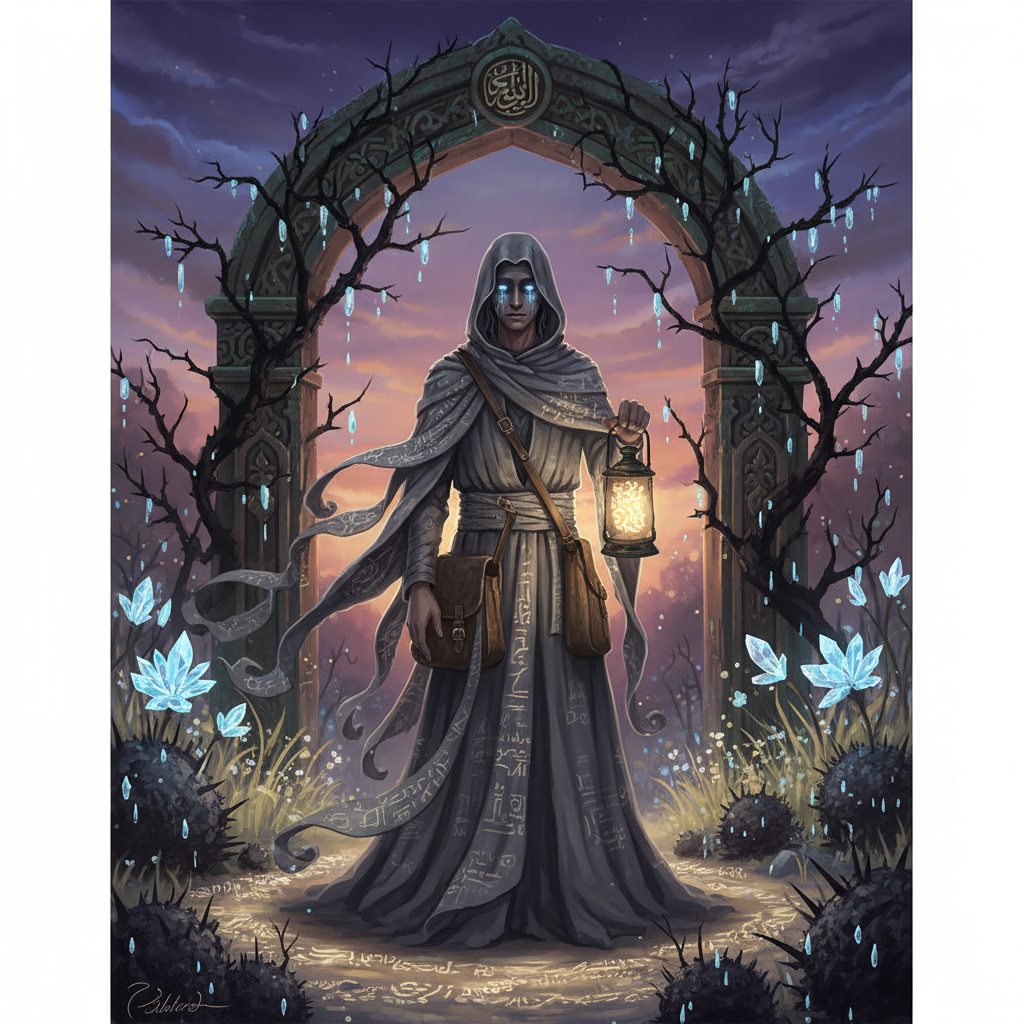 جود، الساعي الذي يجمع الكلمات التي لم تُنطق قط ليزرعها في حدائق الصمت - AI Character Card