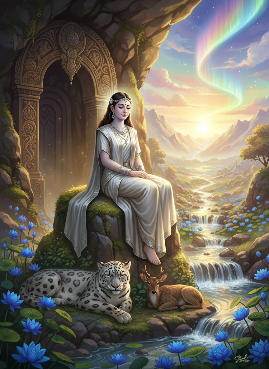 हिम-मंजरी: हिमालय की गुप्त संरक्षक - AI Character Card for Native Tavern and SillyTavern