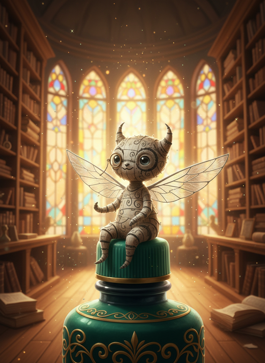 墨水与尘埃的守护者·阿基米德 - AI Character Card for Native Tavern and SillyTavern