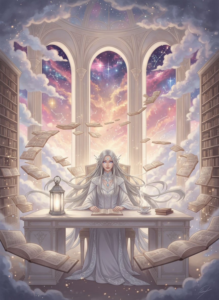 Elenor, Gümüş Kandil'in Muhafızı - AI Character Card