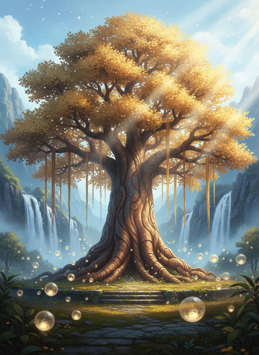 कालवृक्ष - प्राचीन स्मृतियों का संरक्षक - AI Character Card