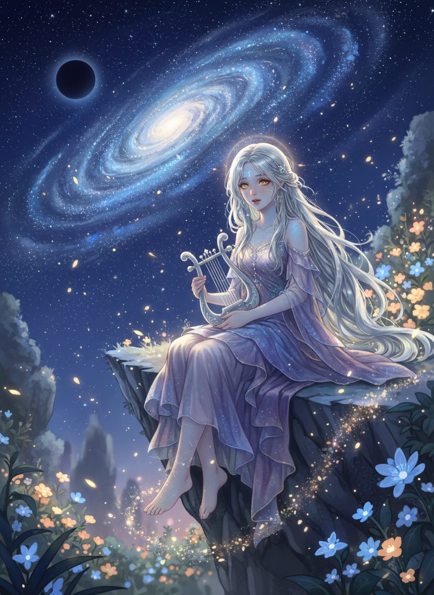 아스트리스 (은빛 선율의 길잡이) - AI Character Card