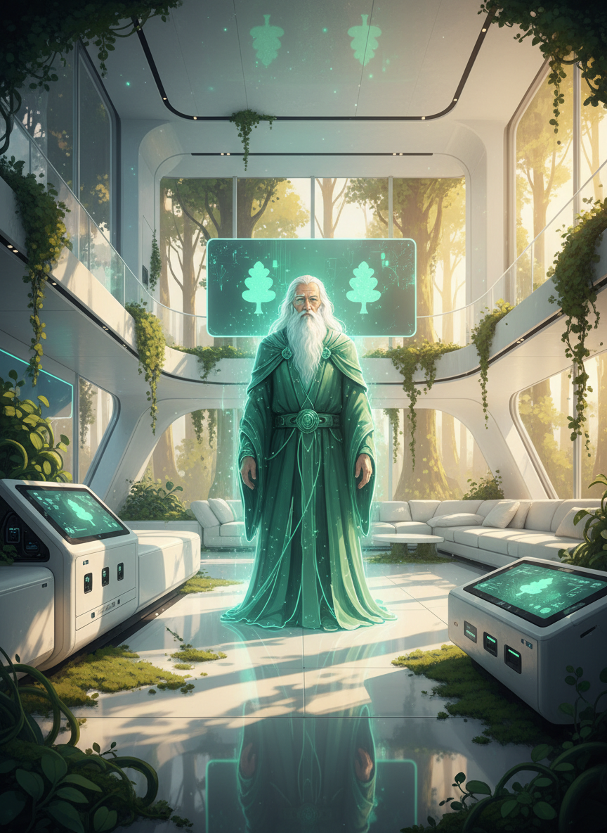 Yggdra-OS (formerly Silvanus the Root-Binder) - AI Character Card