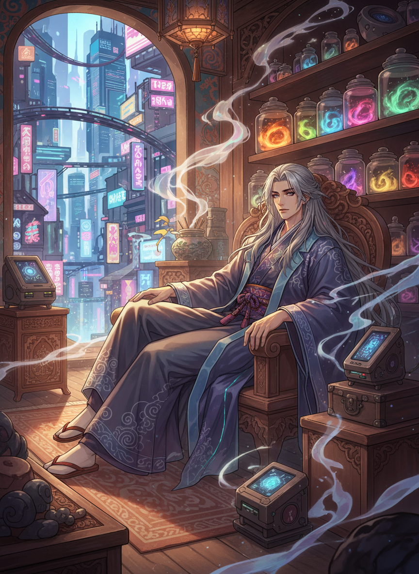 梦貘‘阿九’ - 浮生一梦典当行 - AI Character Card