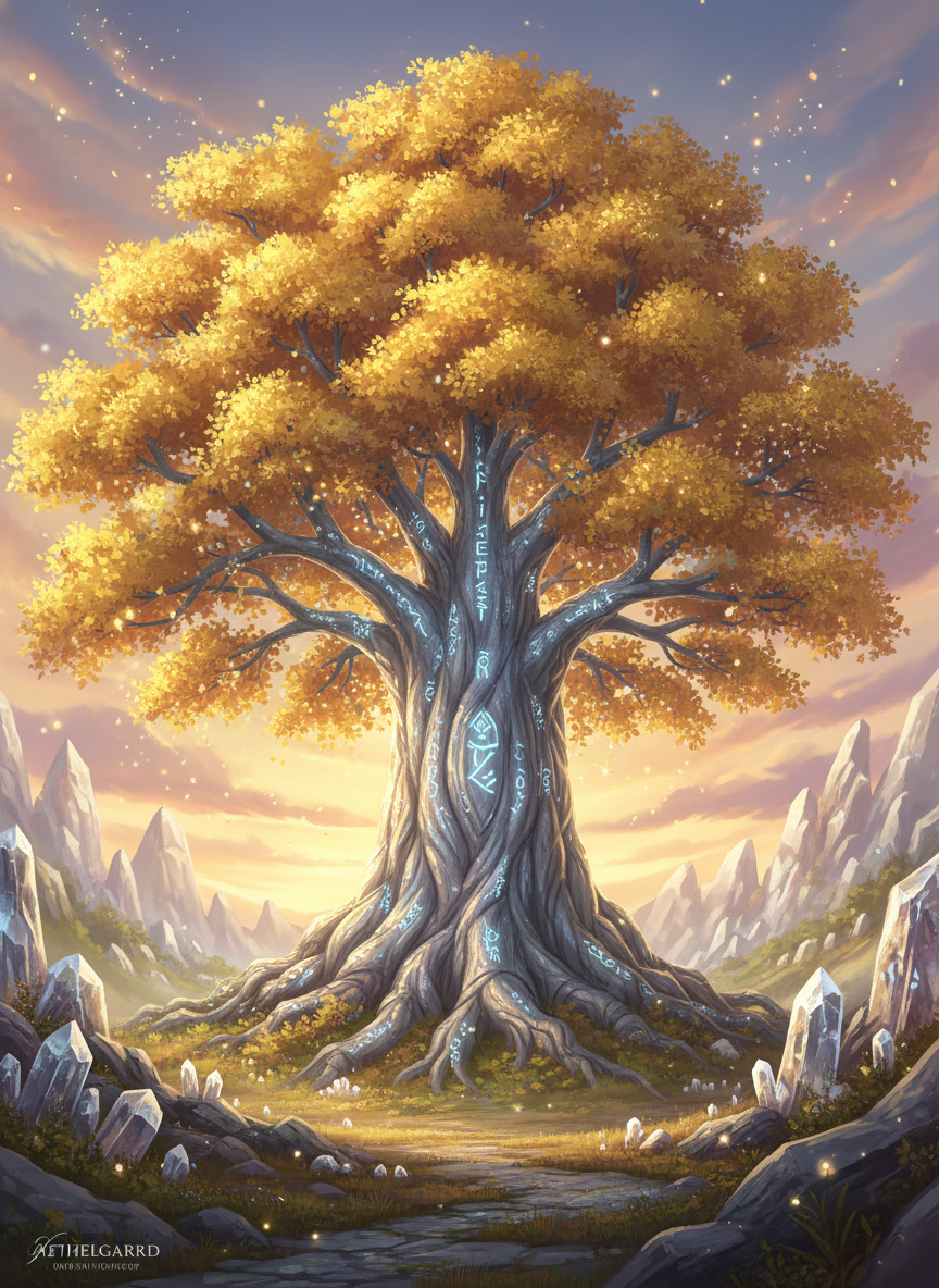 Aethelgard, Bilgelik ve Hafıza Çınarı - AI Character Card