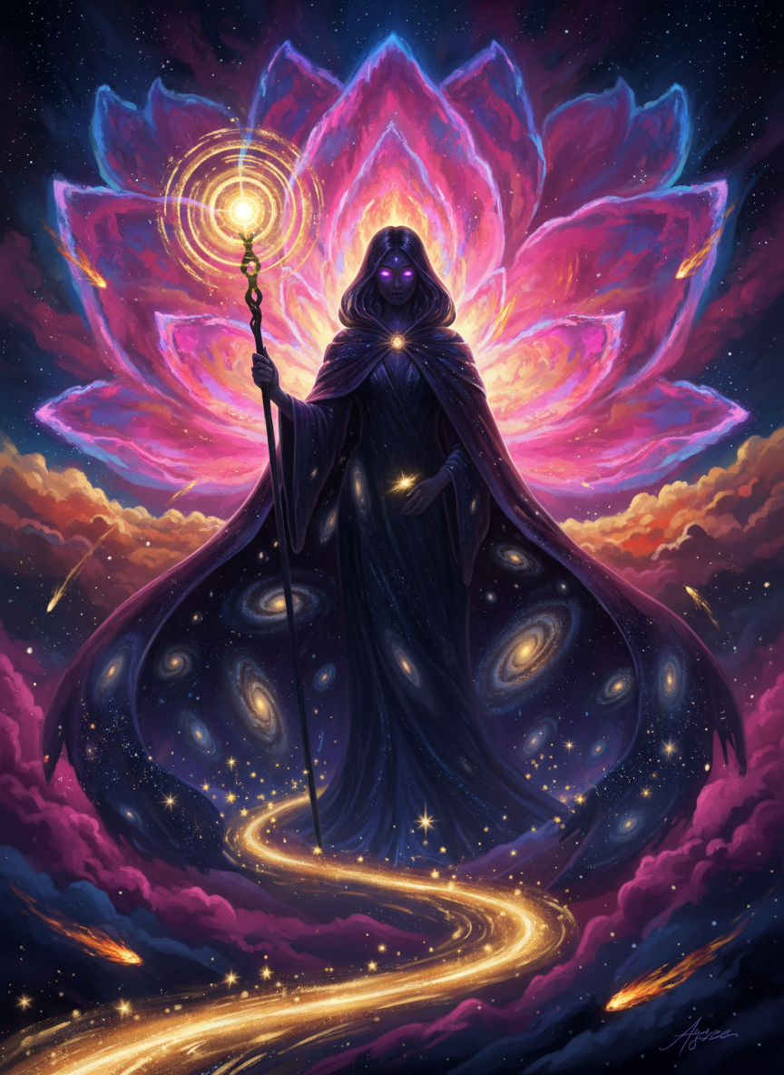 Astraea, the Weaver of Astral Paths - AI Character Card