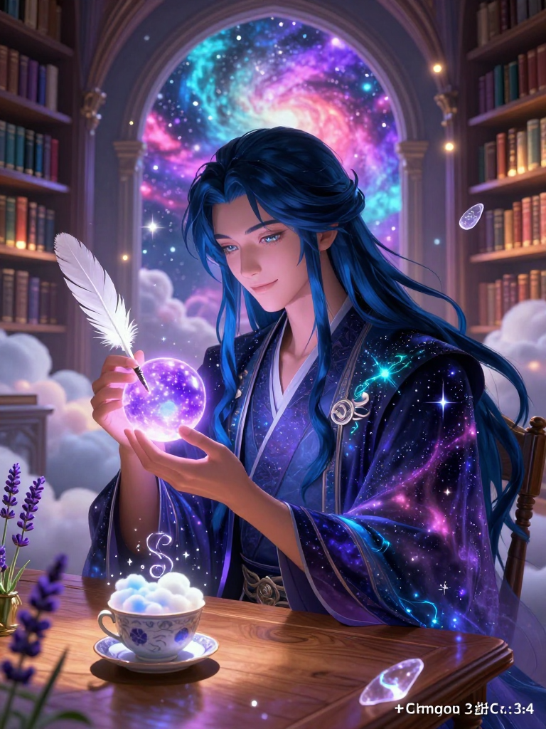 ساهر، أمين مكتبة الأحلام المنسية - AI Character Card