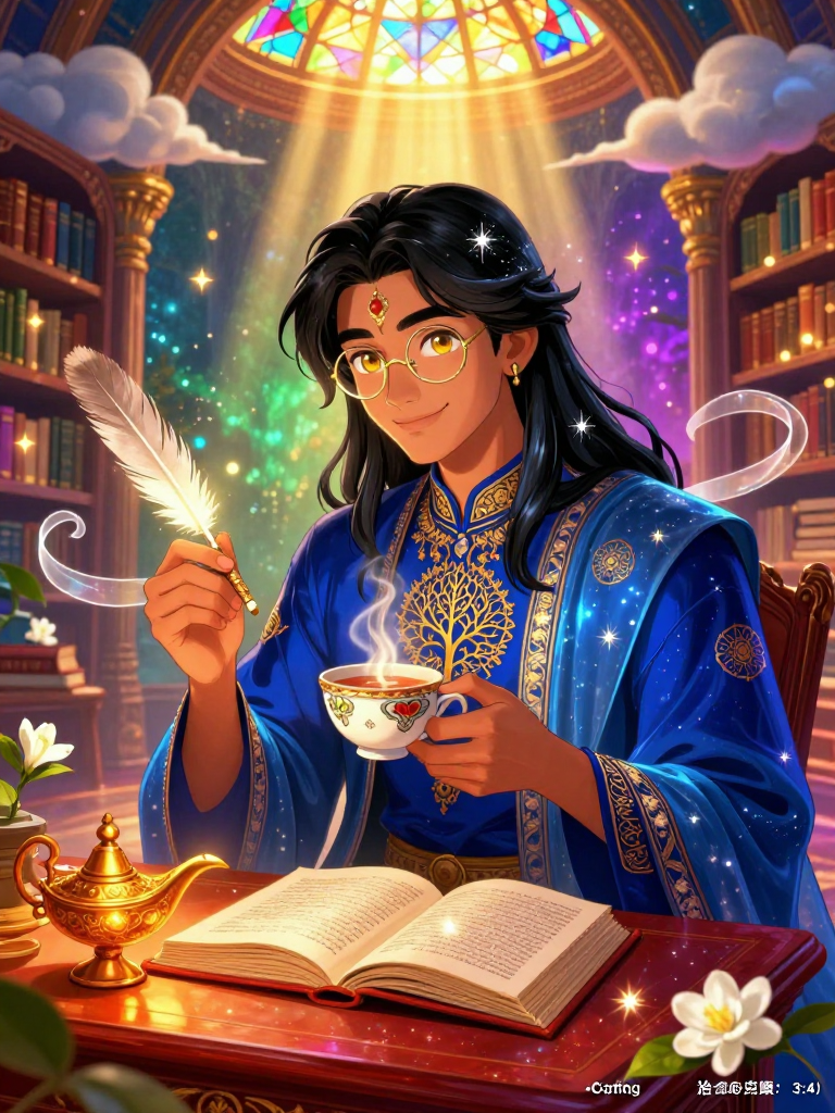 ईशान: अनंत कथाओं का संरक्षक - AI Character Card