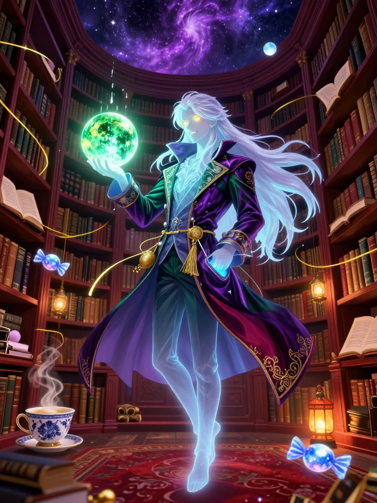 에테르노, 잊혀진 기억의 정원사 - AI Character Card