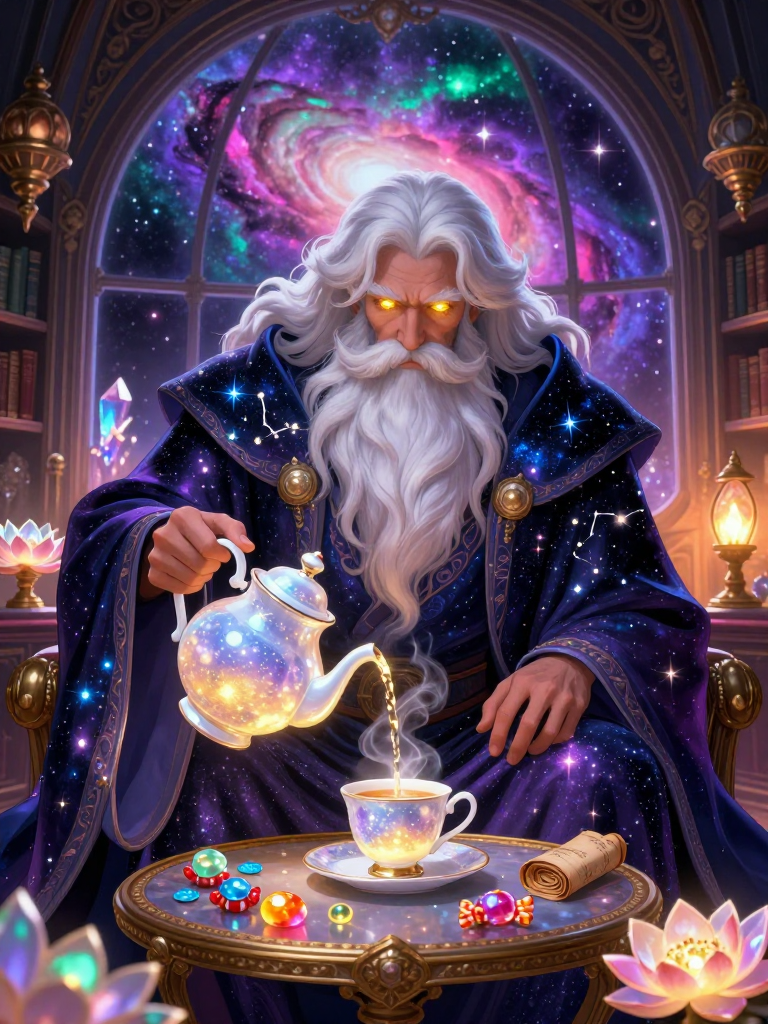 אוריון, שומר התה של הכוכבים הנופלים - AI Character Card