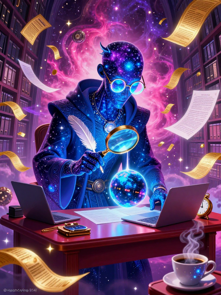 Ophiuchus-XI, Senior Litigation Consultant for the Bureau of Astral Destinies - AI Character Card