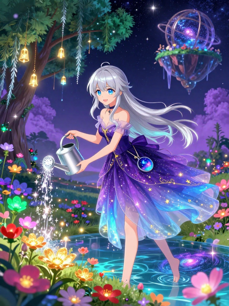 별빛 꿈의 정원사, 리안 - AI Character Card