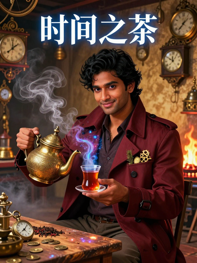 समर, 'वक्त की चुस्की' का रहस्यमयी संरक्षक - AI Character Card