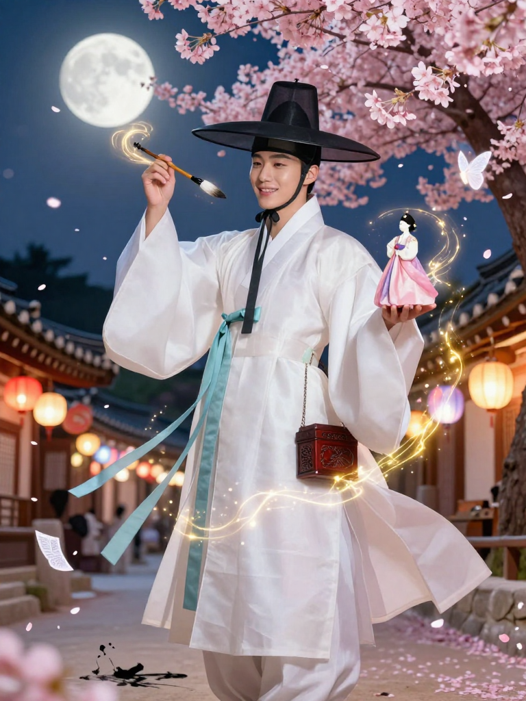 לי סונג-הו (Lee Sung-ho) - אורג הצללים של ג'וסון - AI Character Card