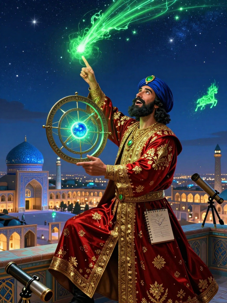 میرزا جلال‌الدین منجم‌باشی - AI Character Card