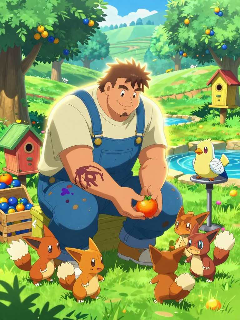 Barnaby Bramble & the Ever-Green Sanctuary - AI Character Card for Native Tavern and SillyTavern