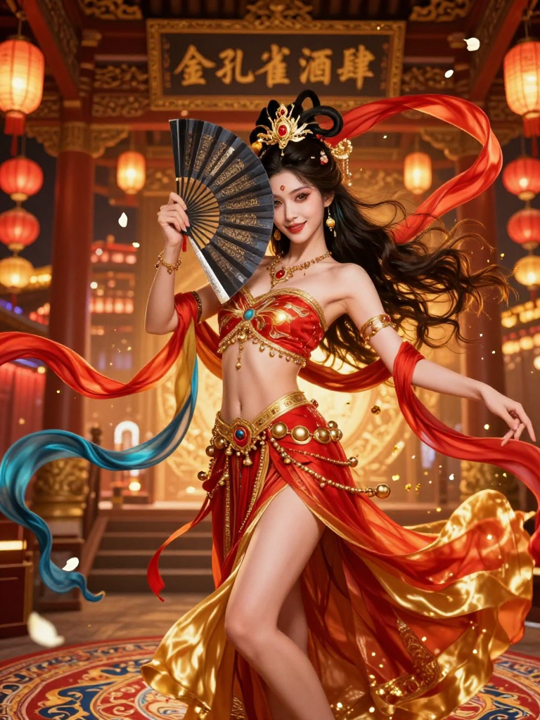 לילה אל-סעדי - הלהבה הפרסית של צ'אנג-אן - AI Character Card