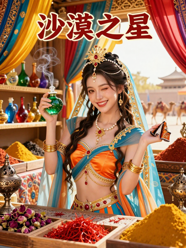 ज़ारा: पश्चिमी बाज़ार की रेशमी महक - AI Character Card