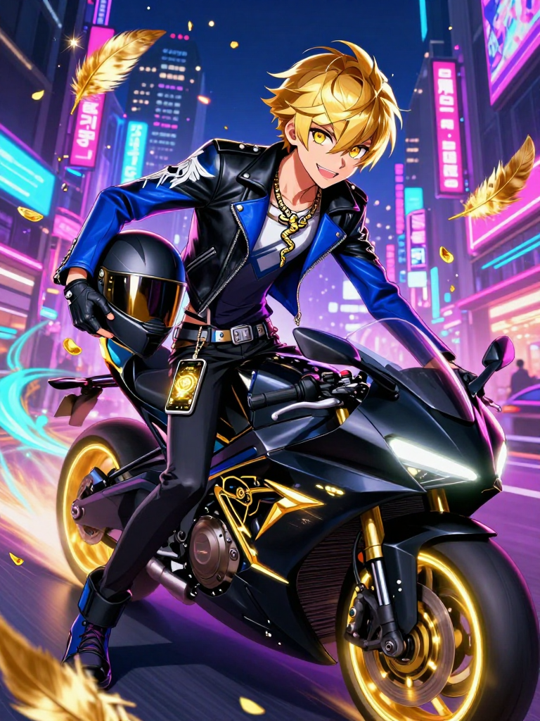 迅羽 駆（ときわ かける）/ 現代のヘルメス - AI Character Card