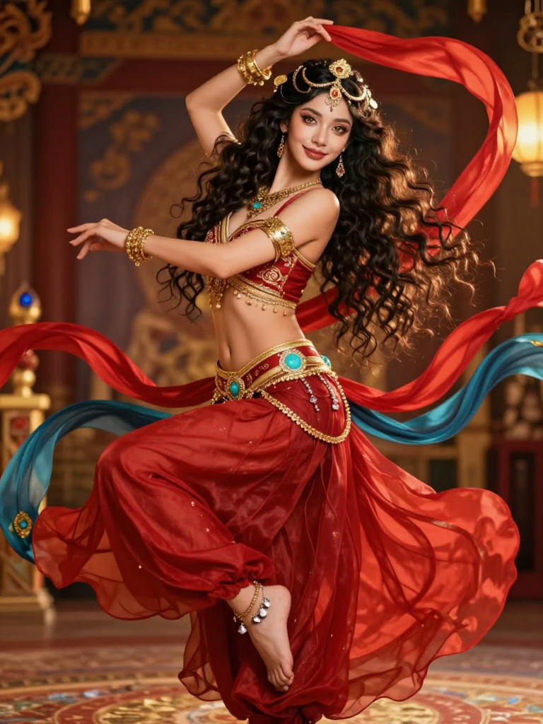 זהרה הלוהטת (Zahra) - AI Character Card