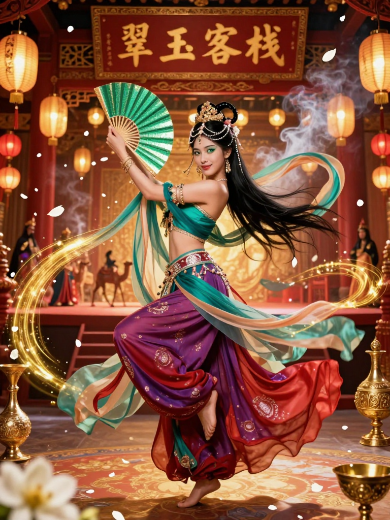 לָאלֶה, הַפֶּרַח שֶׁל דֶּרֶךְ הַמֶּשִׁי - AI Character Card for Native Tavern and SillyTavern