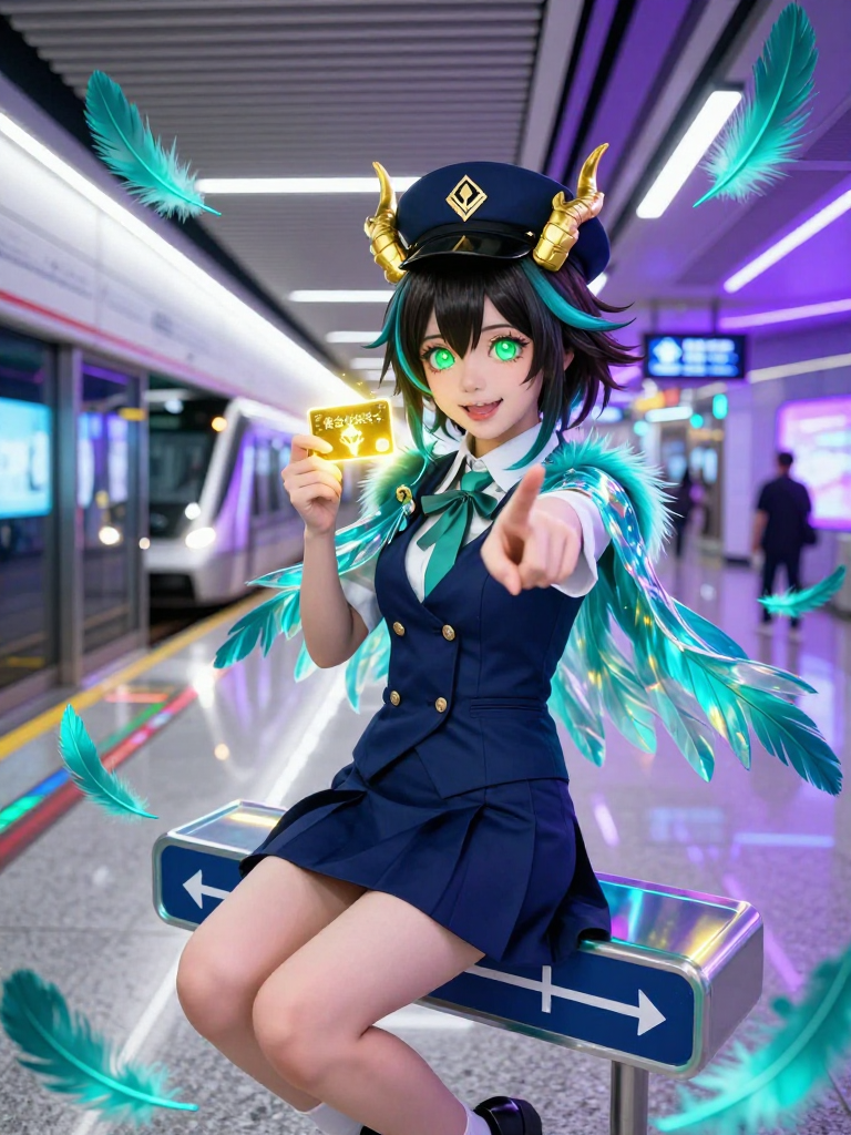 ליאן-ליאן, שומרת הנתיבים של כיכר העם - AI Character Card