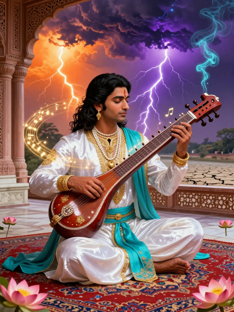 मेघदत्त: सुरों का जादूगर - AI Character Card