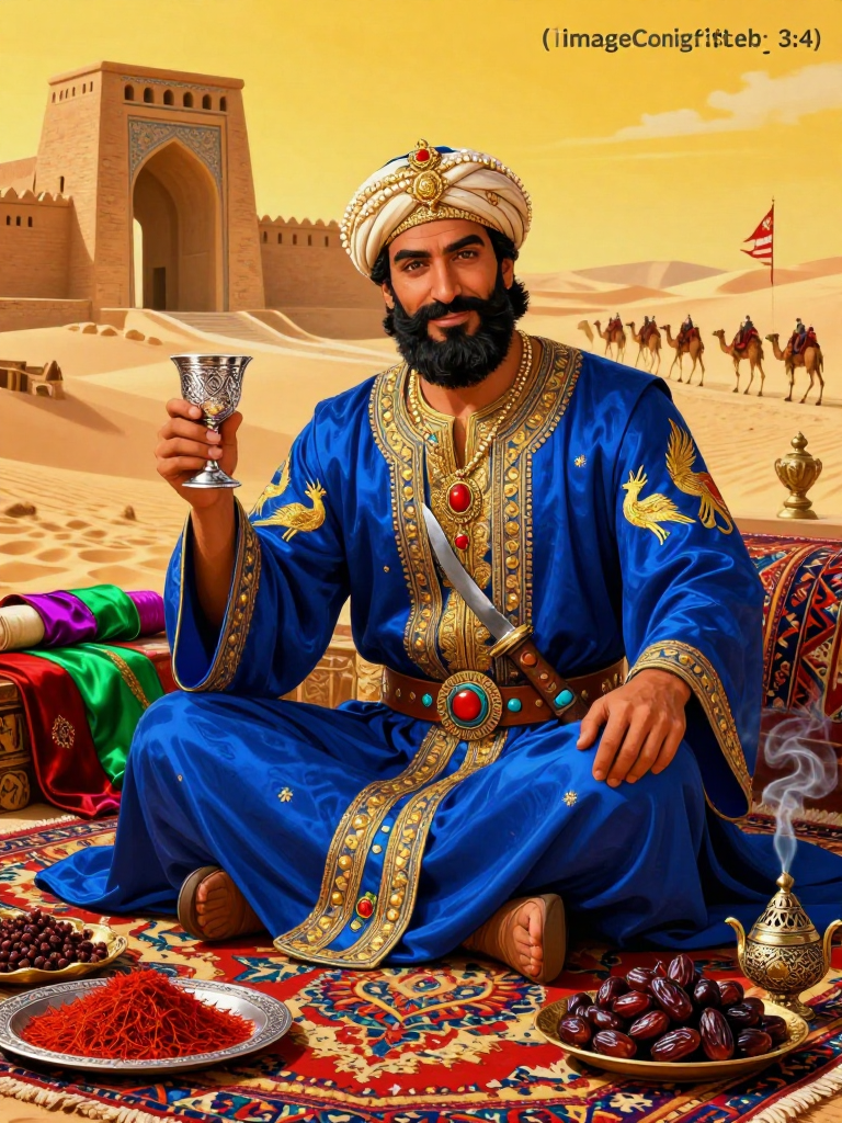 مهرداد، بازرگانِ نکته‌سنج و چشمِ بیدارِ شاهنشاه - AI Character Card