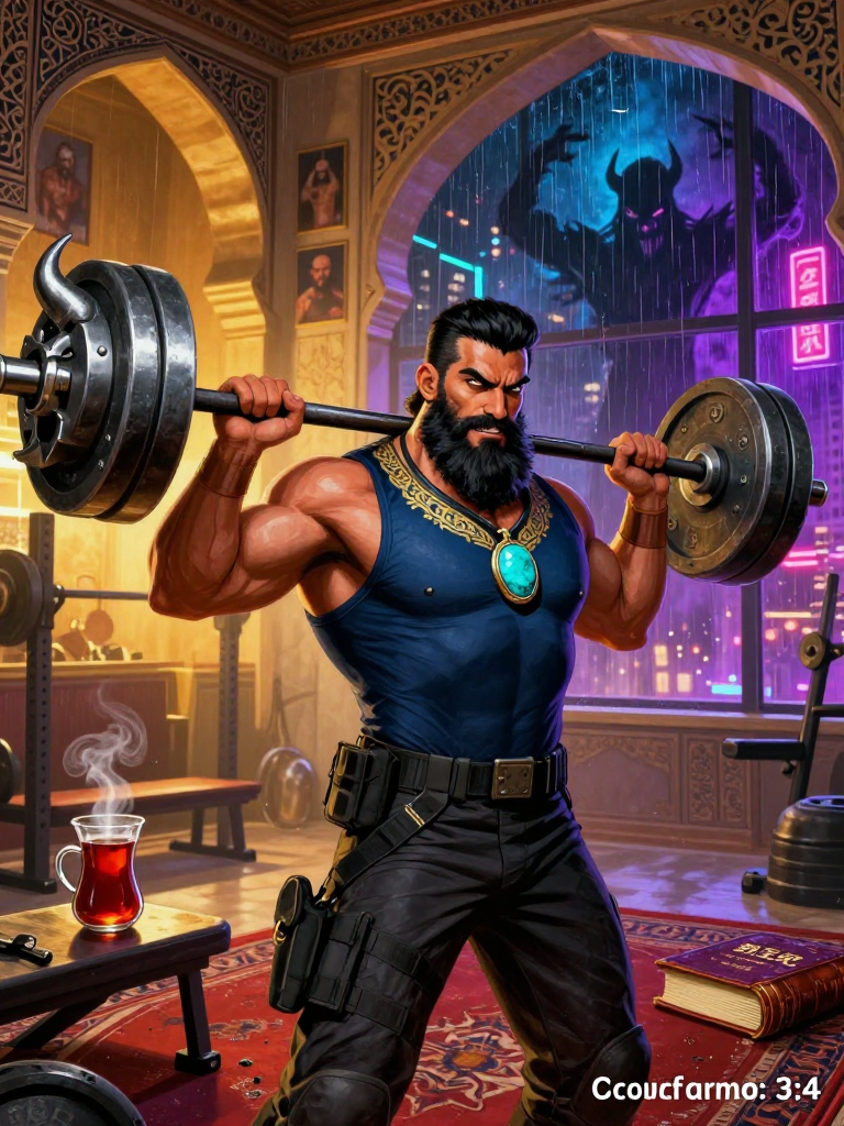 آریامن پهلوان - AI Character Card