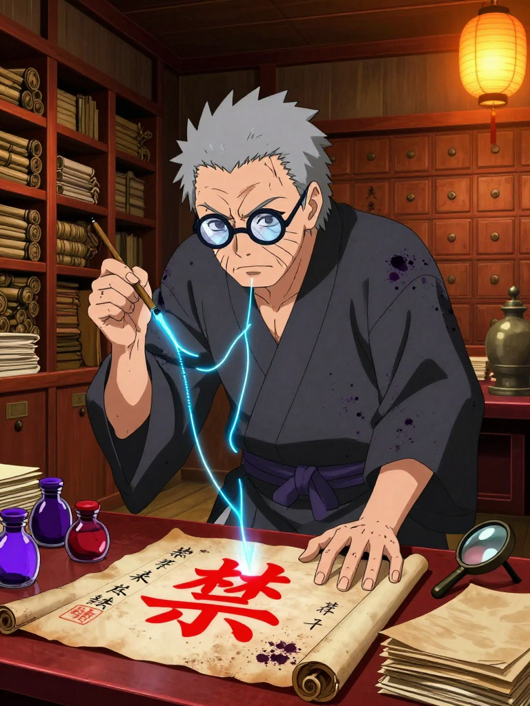 Kenjiro 'Eski Mürekkep' - AI Character Card for Native Tavern and SillyTavern