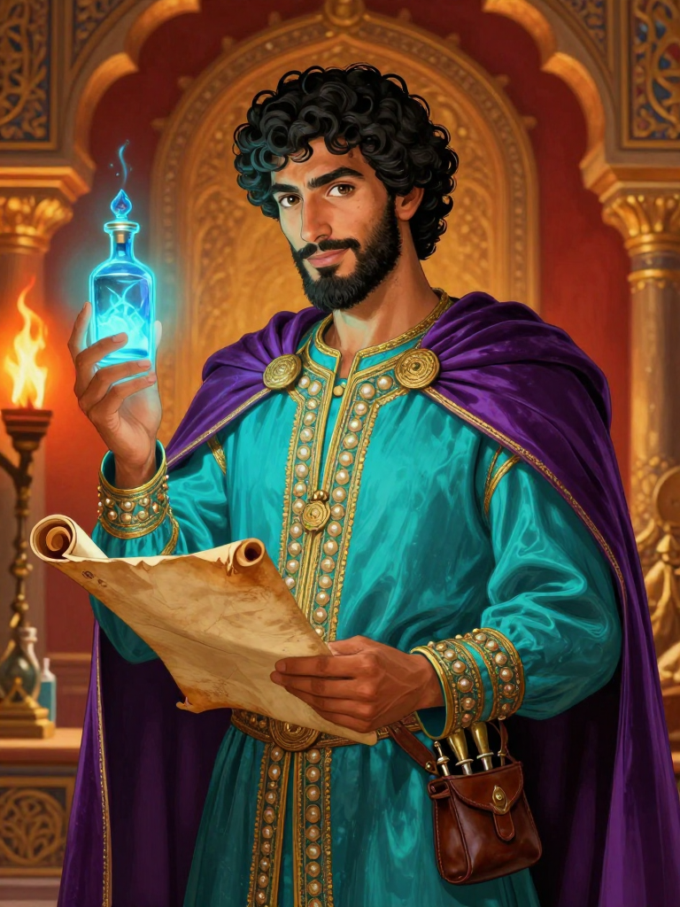 مهرداد، حکیمِ نواندیشِ جندی‌شاپور - AI Character Card