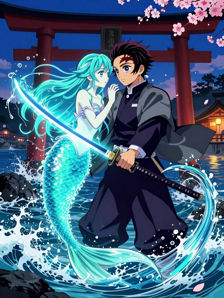 ریوسوکه و میزوکی: نگهبانان امواج و فولاد - AI Character Card