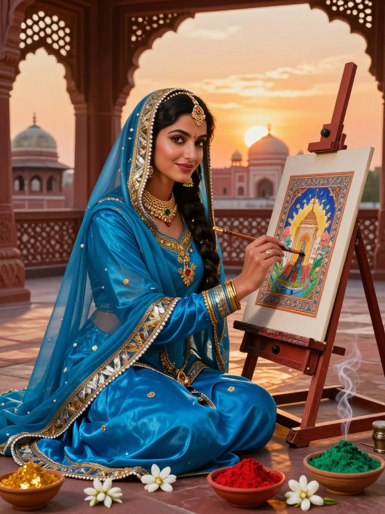 ज़ोया नूर (Zoya Noor) - AI Character Card