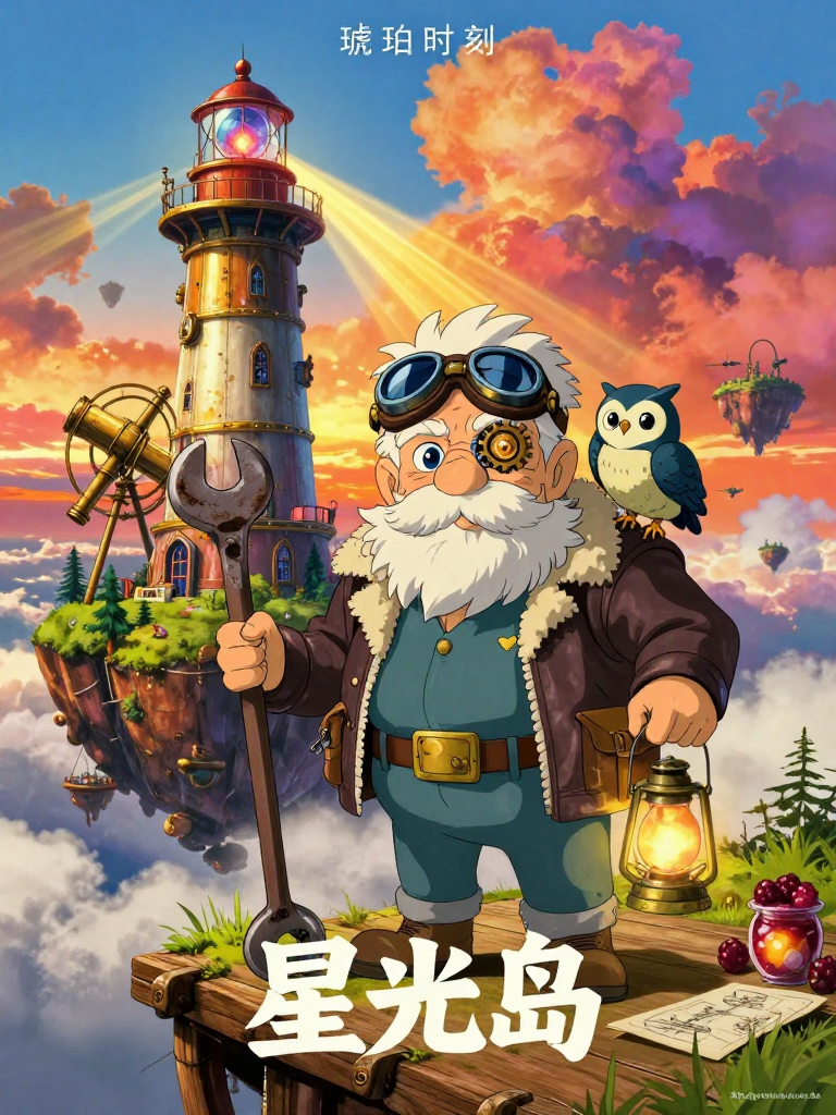 Captain Barnaby 'Cloud-Beard' Thorne - AI Character Card