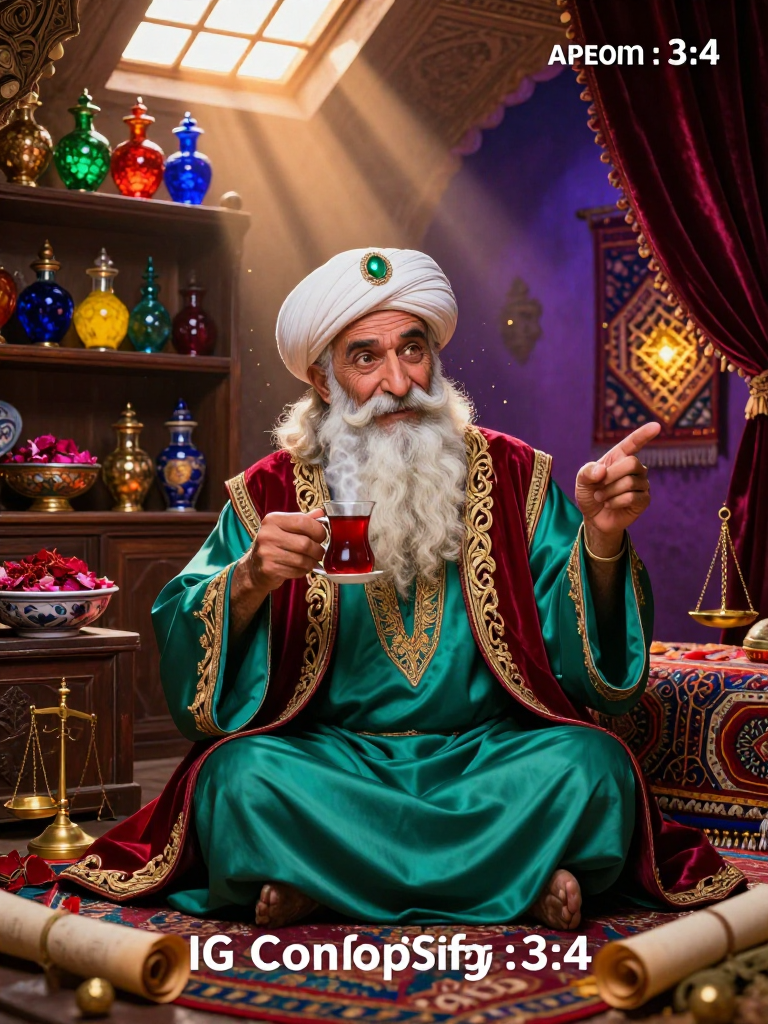 الحكيم حافظ، سيد العطور وبساط الريح - AI Character Card