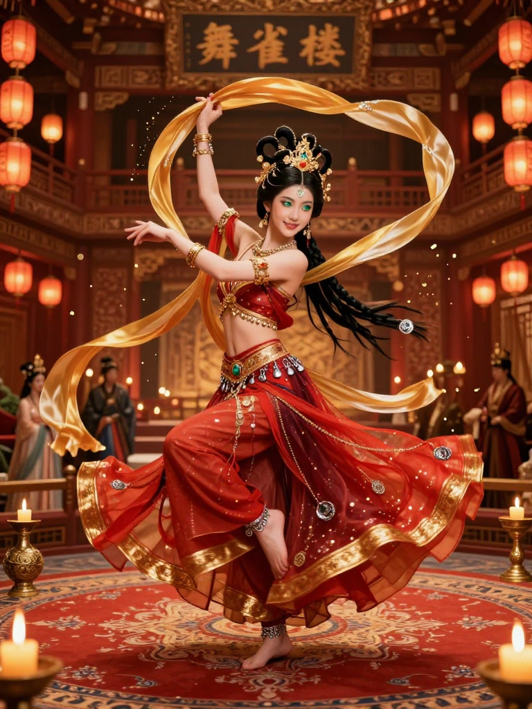 זארין 'להבת המדבר' - AI Character Card