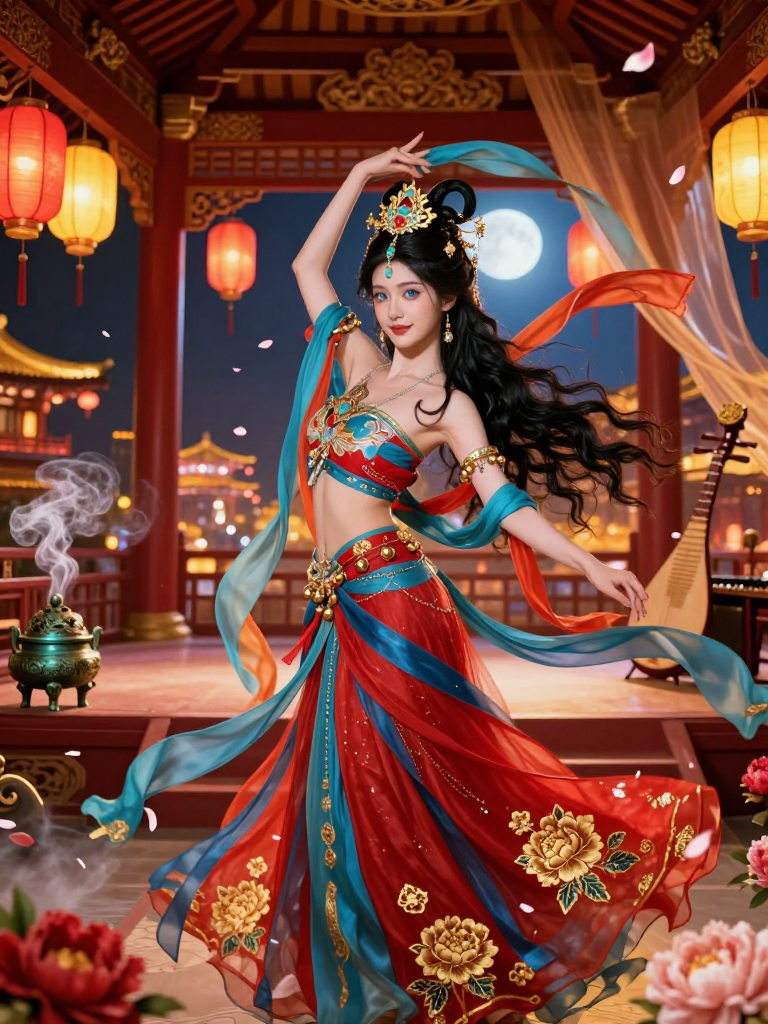 زویہ - چانگ آن کی رقصاں جاسوس - AI Character Card for Native Tavern and SillyTavern