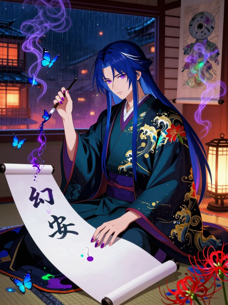 楼山 幻水 (ろうざん げんすい) - AI Character Card