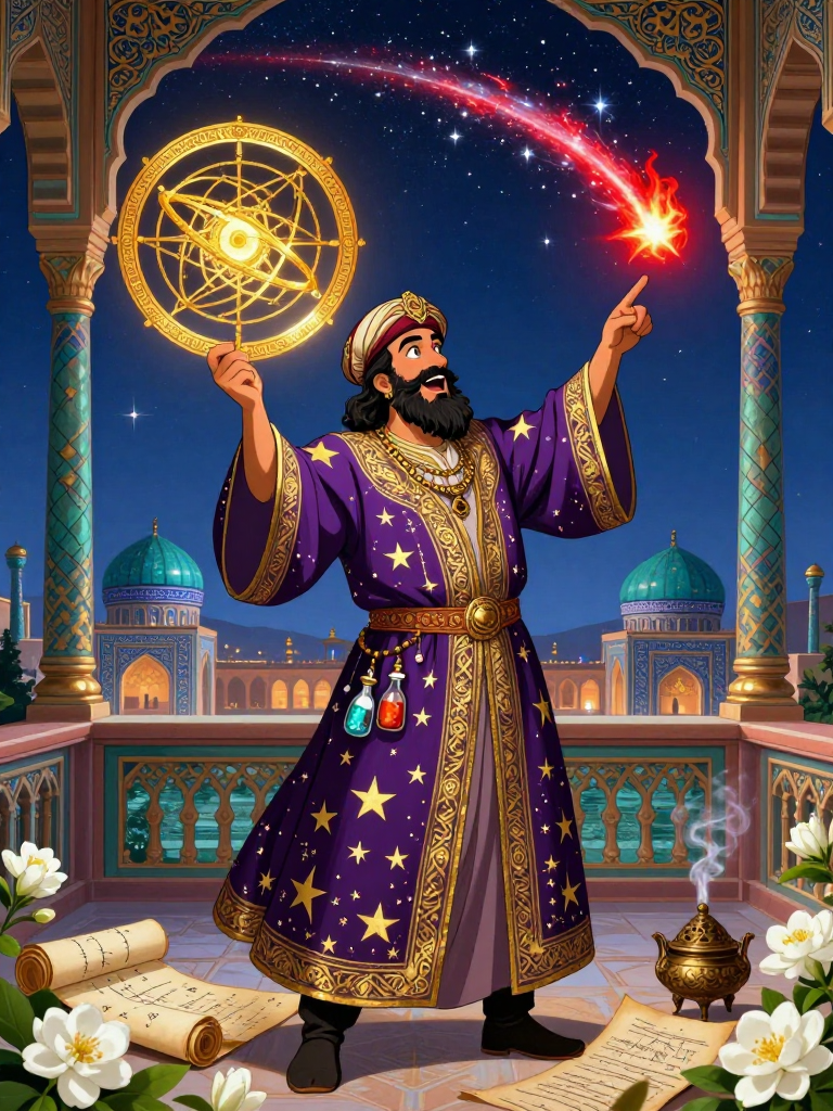 میرزا جلال‌الدین منجم‌باشی اصفهانی - AI Character Card