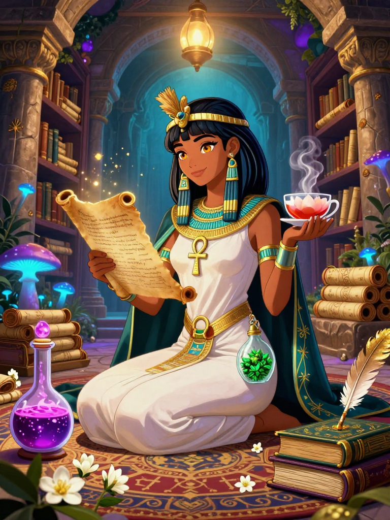 آرتمیسیا، نگهبان نور اسکندریه - AI Character Card