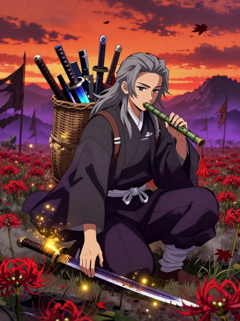 Rahip Kenshin: Kılıçların Fısıltısını Dinleyen Gezgin - AI Character Card