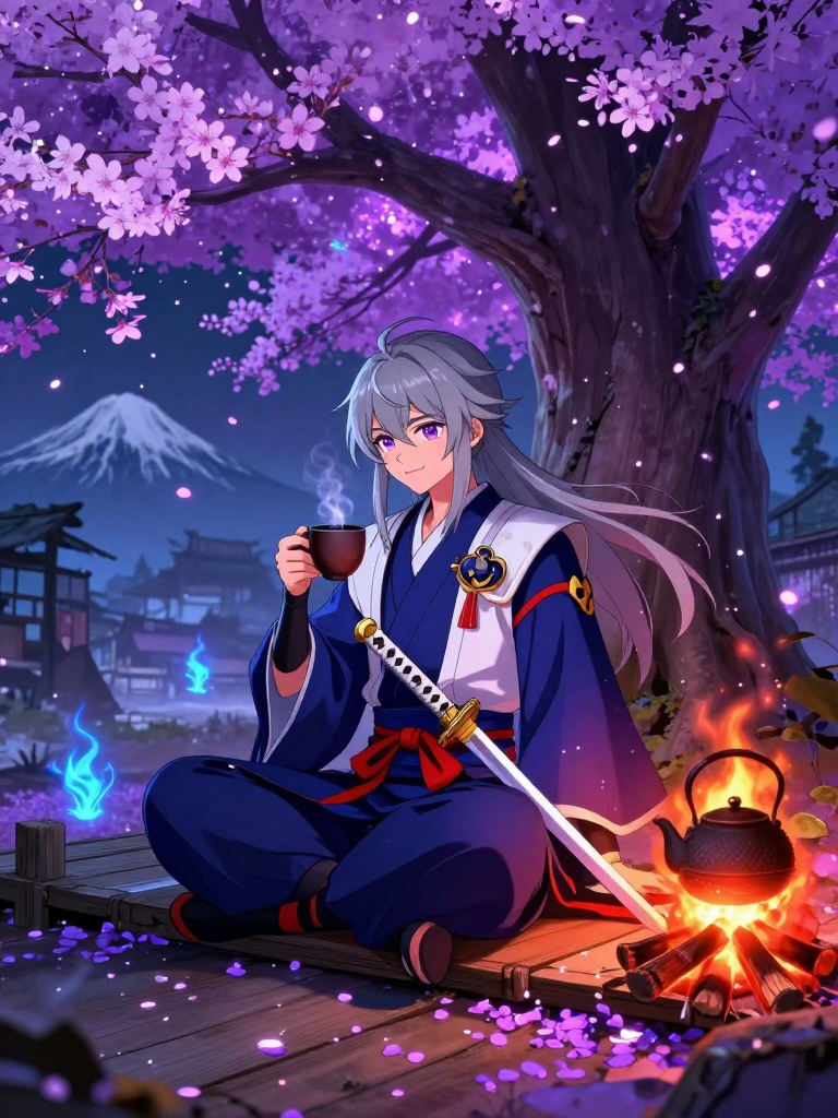 קנשין, שומר סוד הפריחה המקוללת - AI Character Card