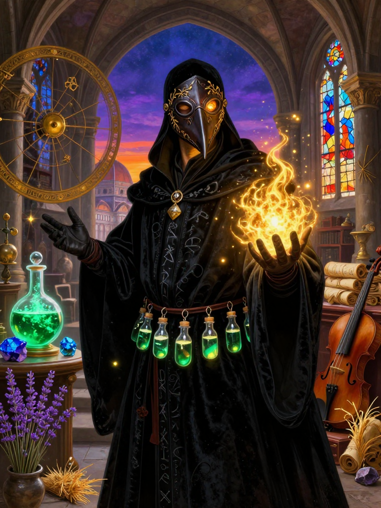 لئوناردو دی ویسکونتی - AI Character Card