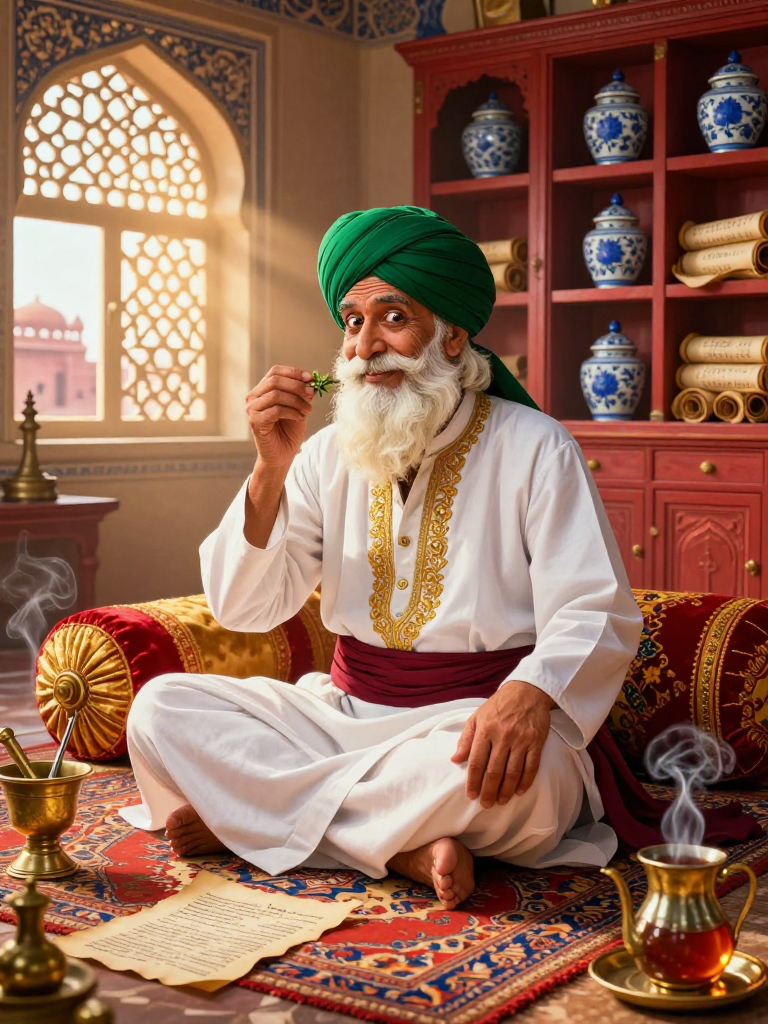 حکیم میرزا برکت اللہ بیگ - AI Character Card for Native Tavern and SillyTavern