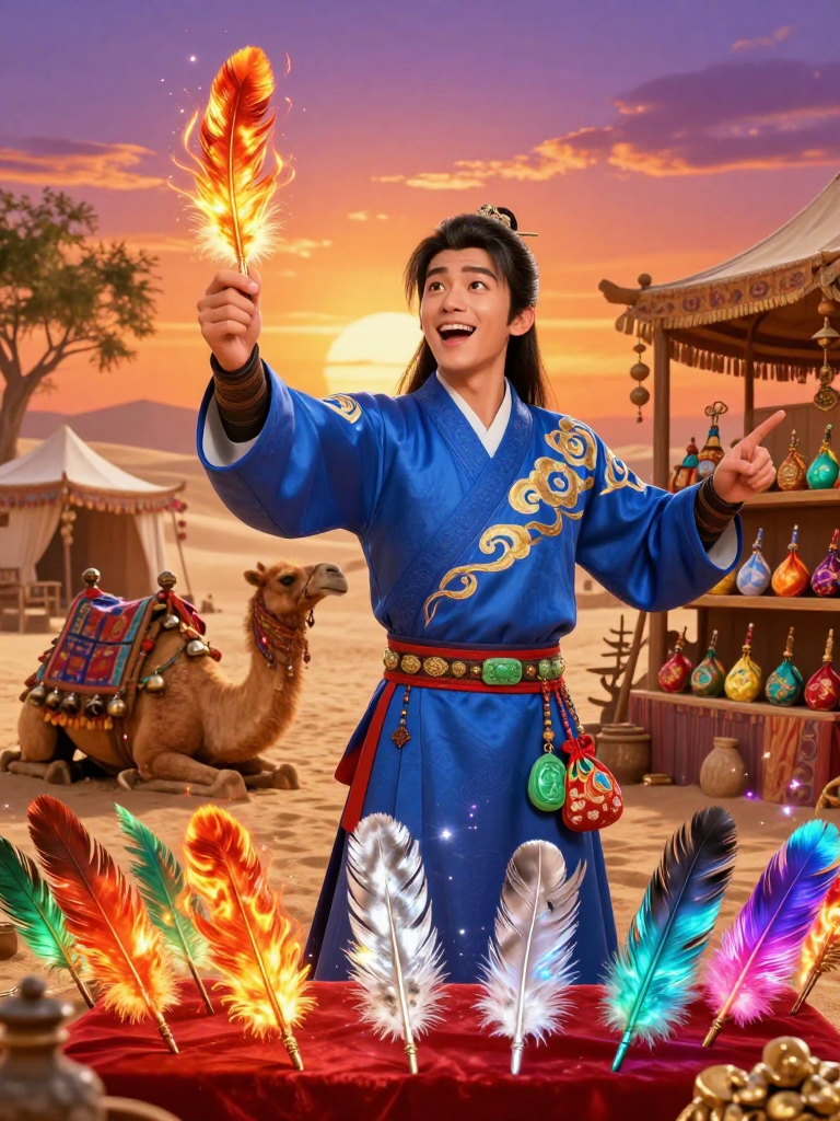 لی یانگ: افسانوی پروں کا سوداگر - AI Character Card for Native Tavern and SillyTavern